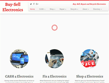Tablet Screenshot of buy-sellelectronics.com